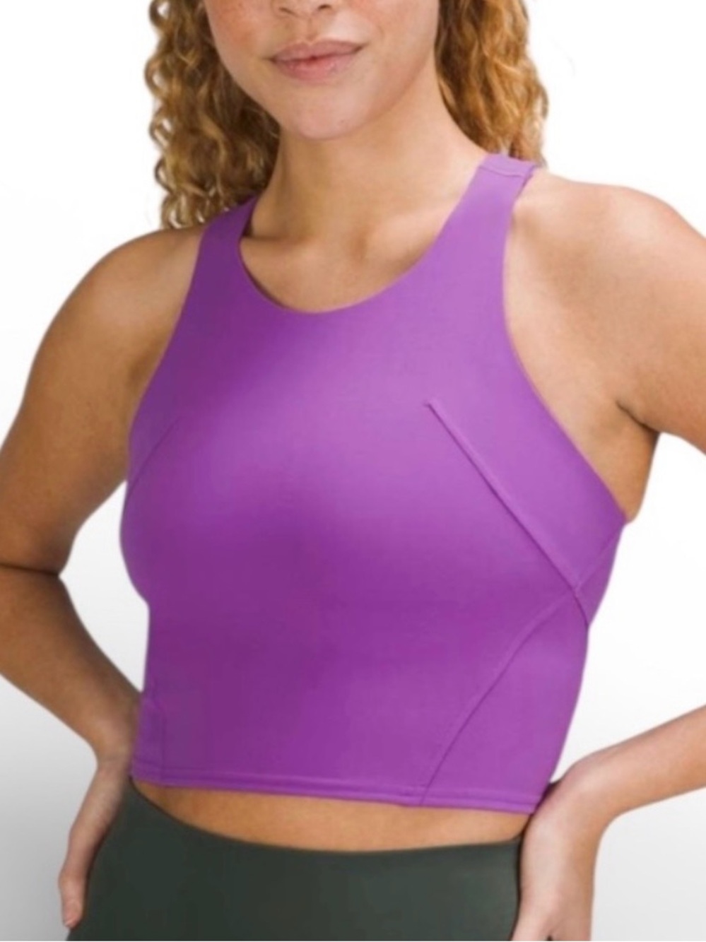 Lululemon Invigorate Training Tank Top  Moonlit Magenta Size 0